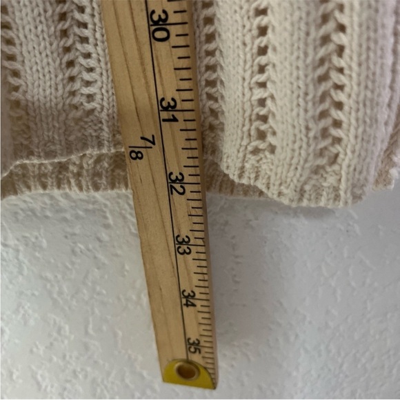 Elegant Cream Knit Skirt - Picture 5 of 12